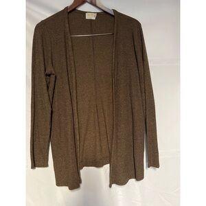 Nation Women's Brown Cardigan Sweater
